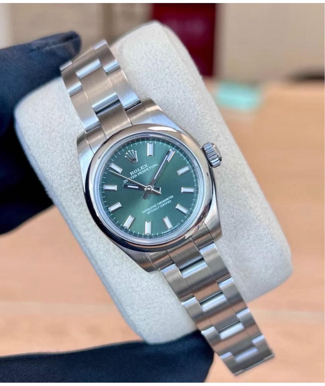 ROLEX Серебряные часы, фото 3