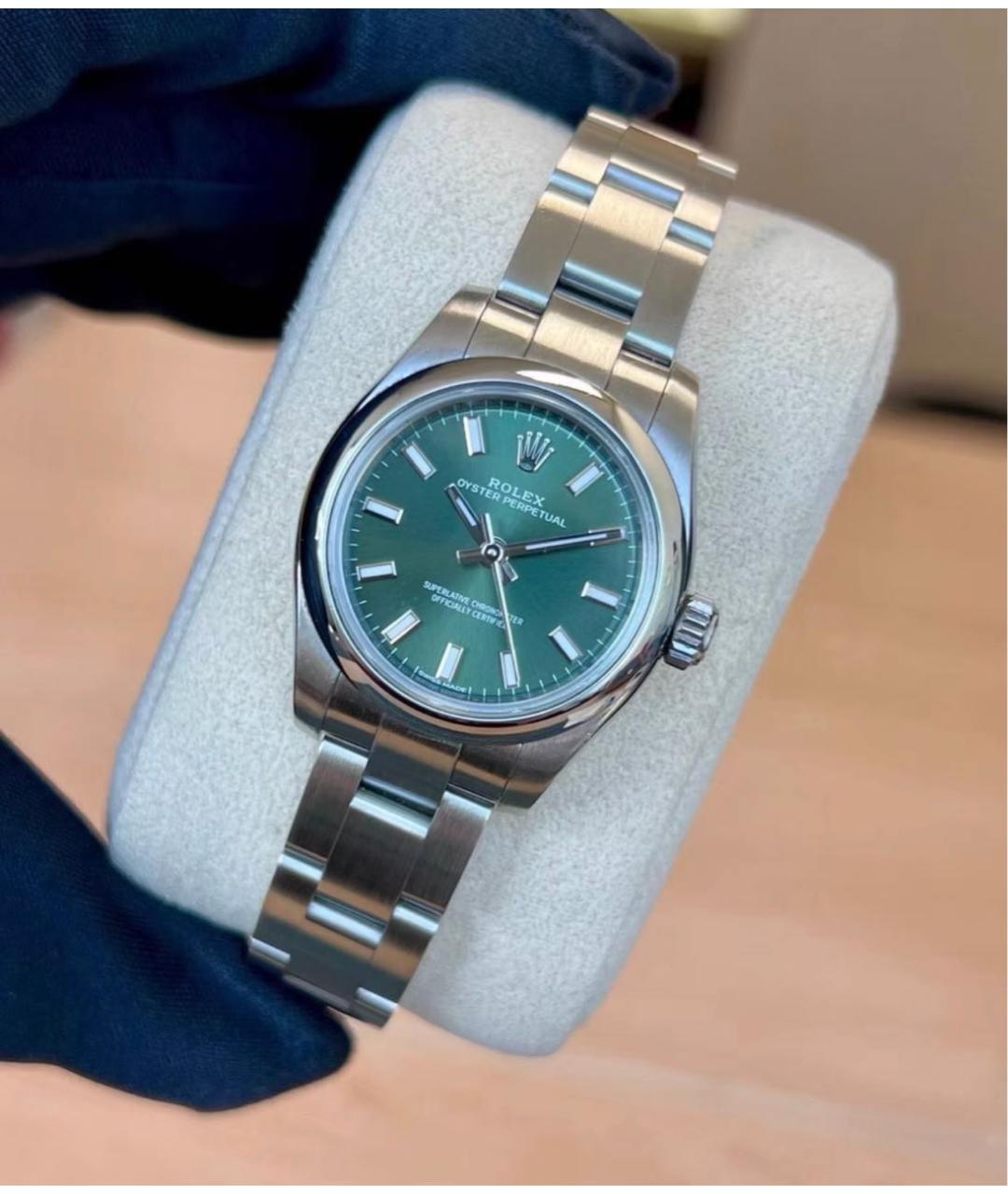 ROLEX Серебряные часы, фото 4