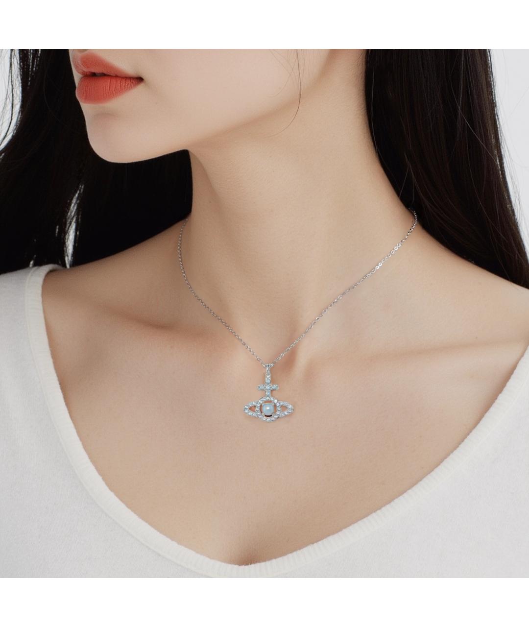 VIVIENNE WESTWOOD Серебряное колье, фото 2