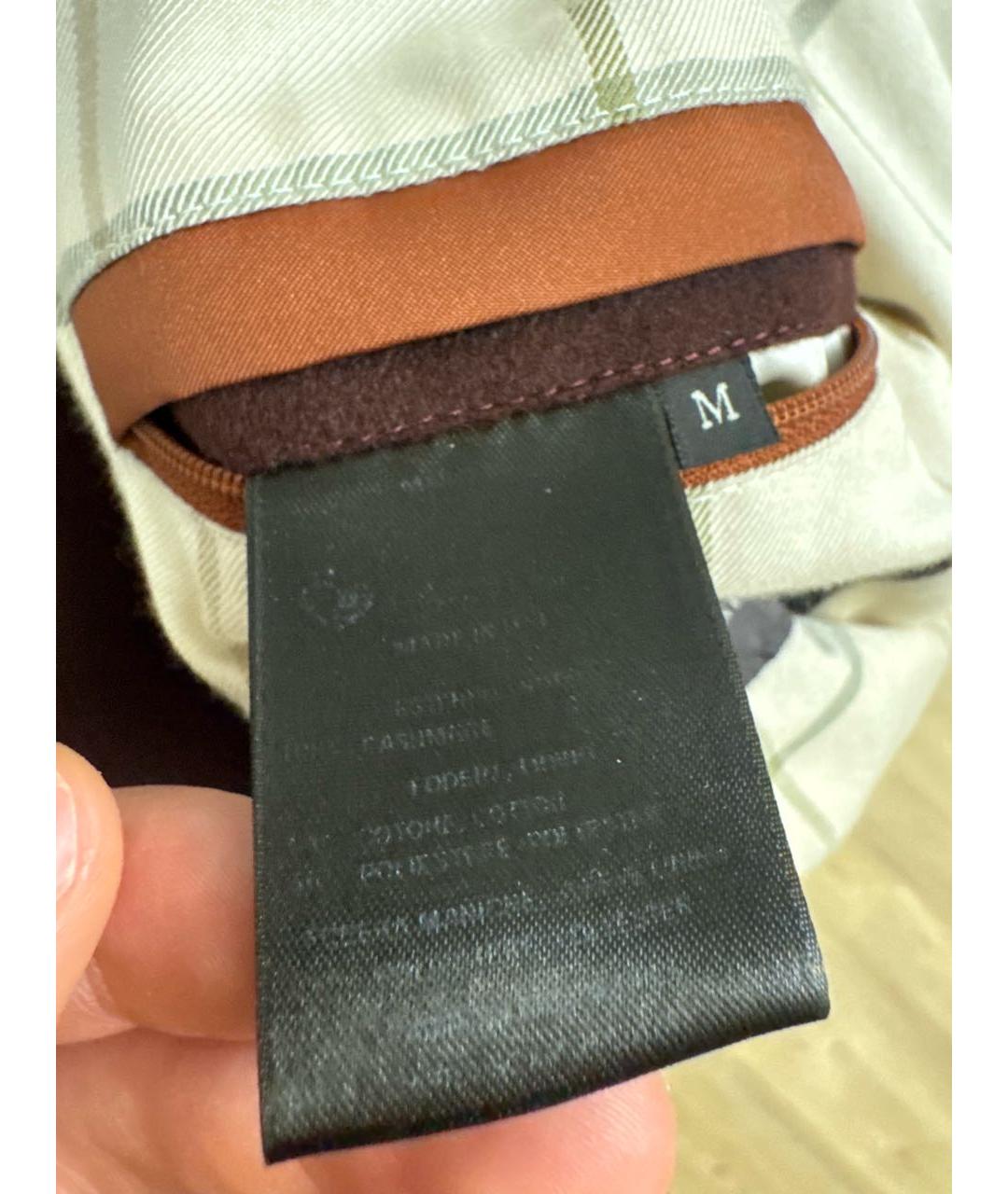 LORO PIANA Бордовая кашемировая куртка, фото 6