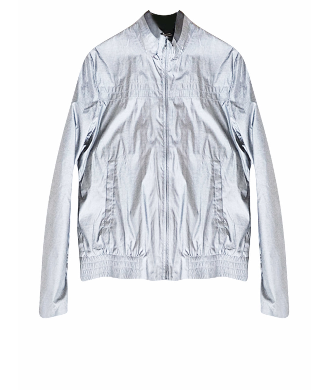 KARL LAGERFELD Серебряная полиамидовая куртка, фото 1