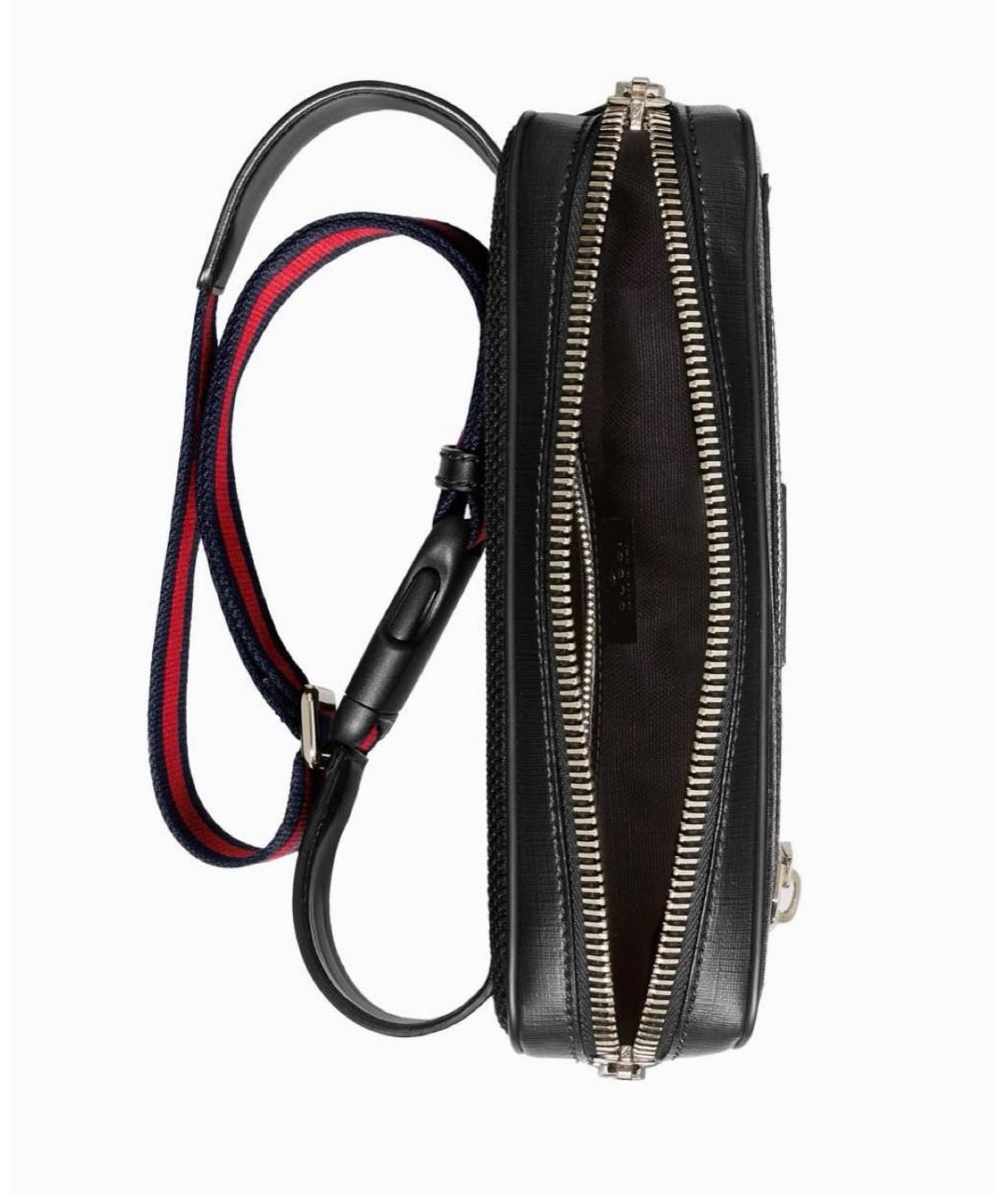 GUCCI Черная поясная сумка, фото 4