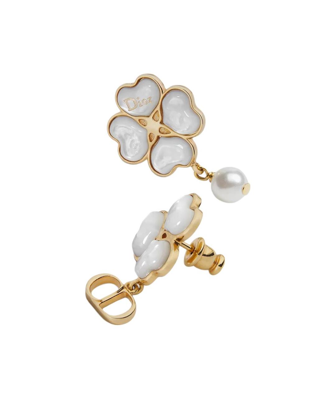 CHRISTIAN DIOR Золотые серьги, фото 2