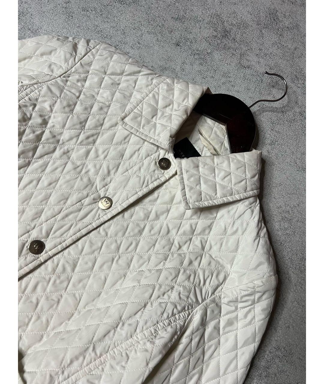 WEEKEND MAX MARA Белая полиэстеровая куртка, фото 4