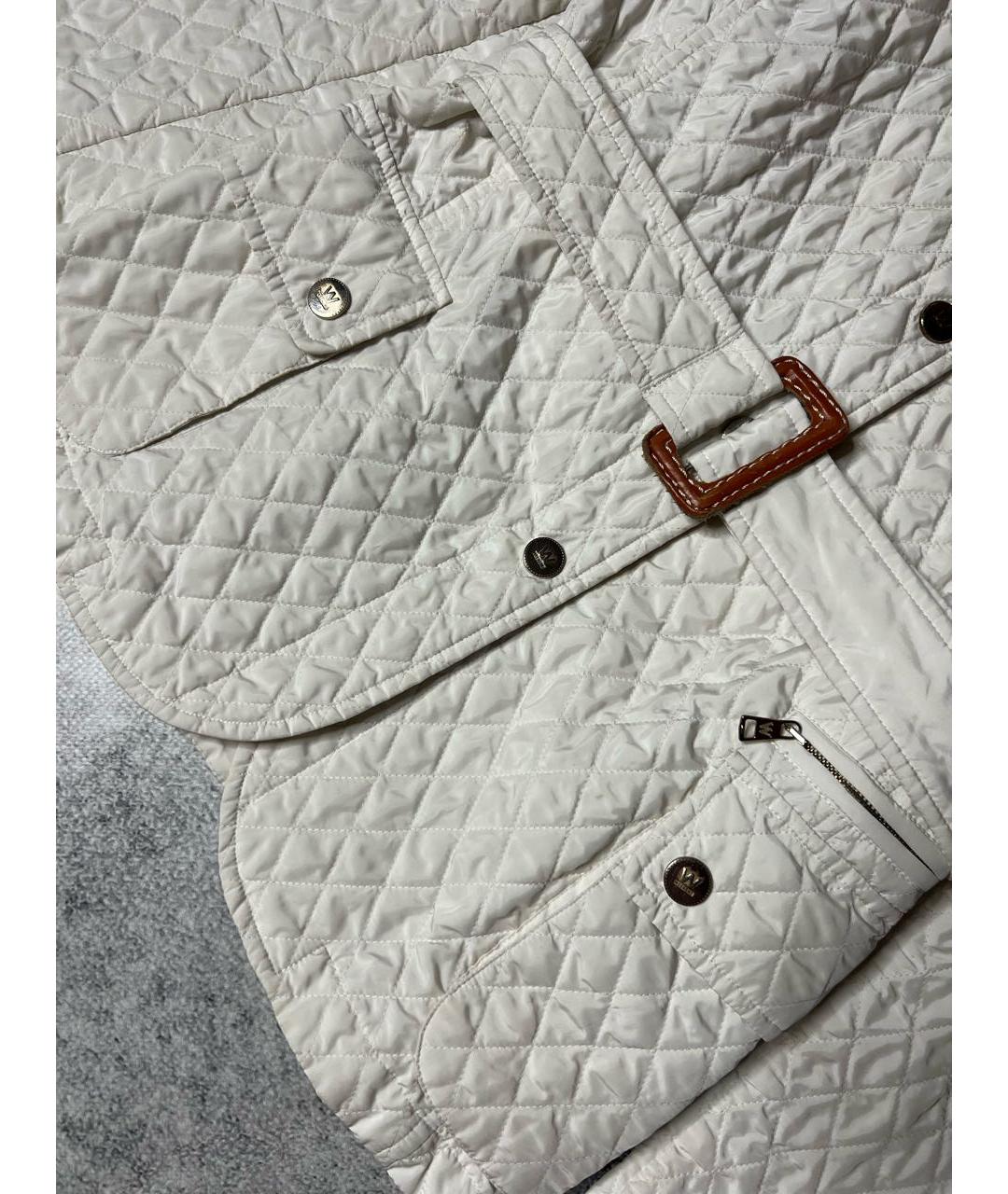 WEEKEND MAX MARA Белая полиэстеровая куртка, фото 6