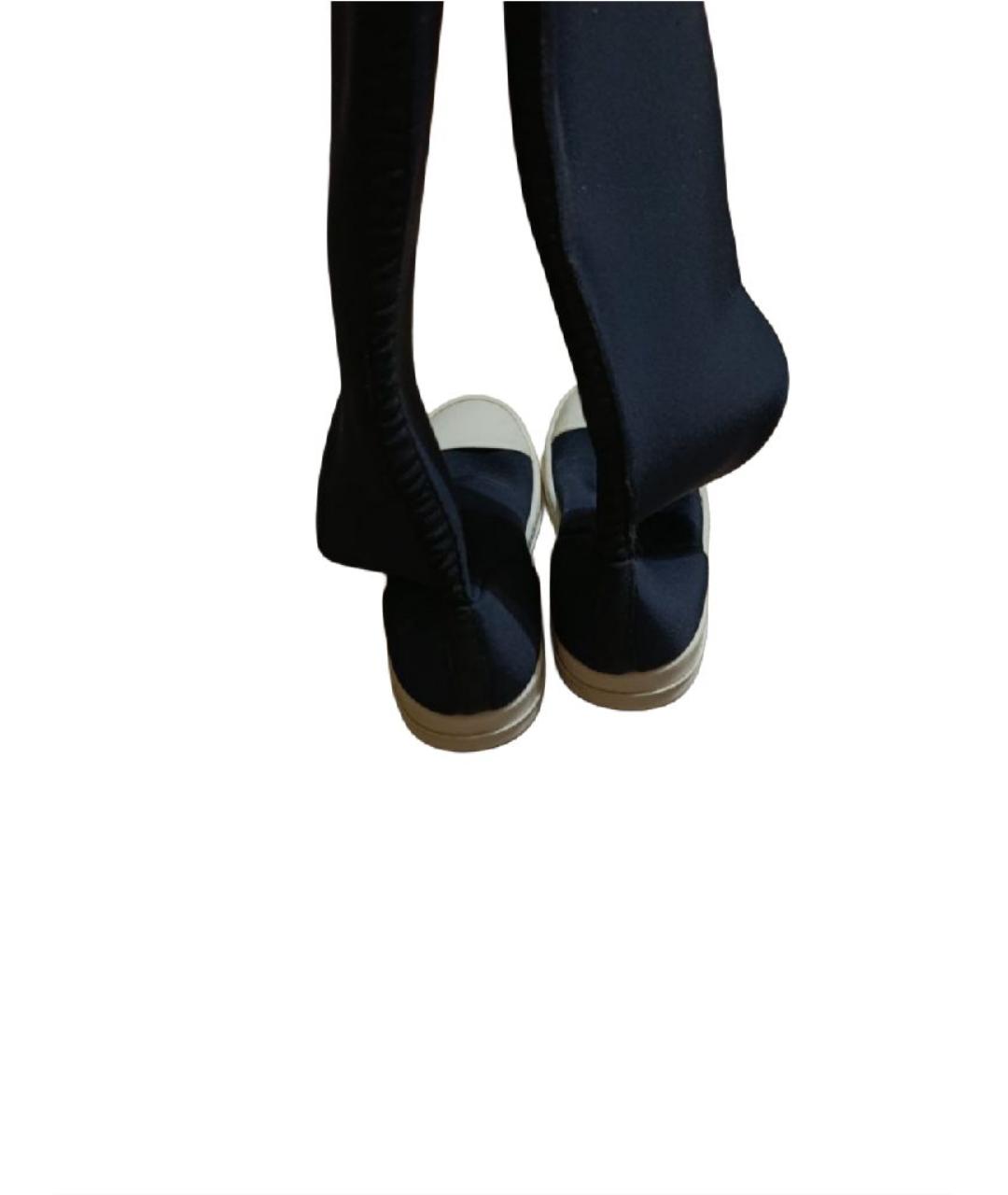 RICK OWENS DRKSHDW Черные ботфорты, фото 4