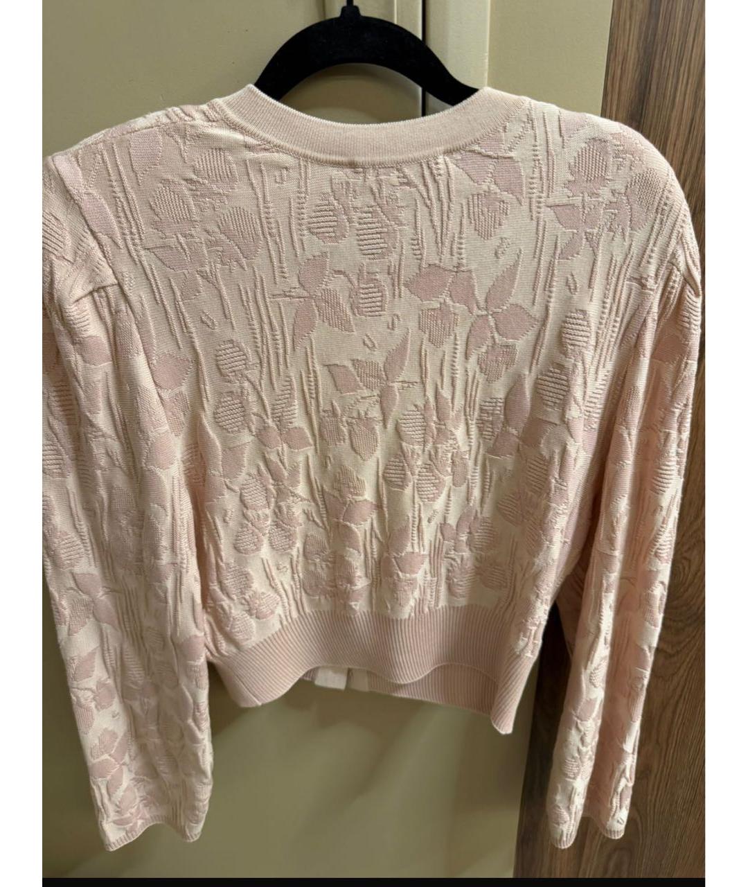 ULYANA SERGEENKO Коралловый вискозный кардиган, фото 2