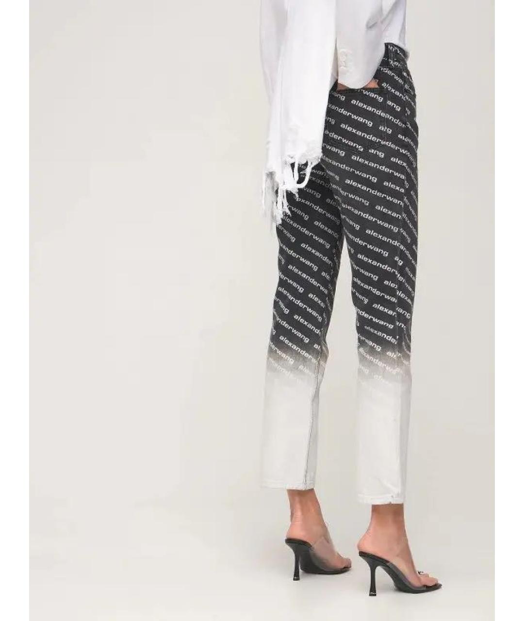 ALEXANDER WANG Хлопковые прямые джинсы, фото 2
