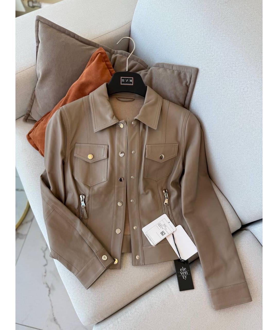 ELEVENTY Бежевая куртка, фото 6