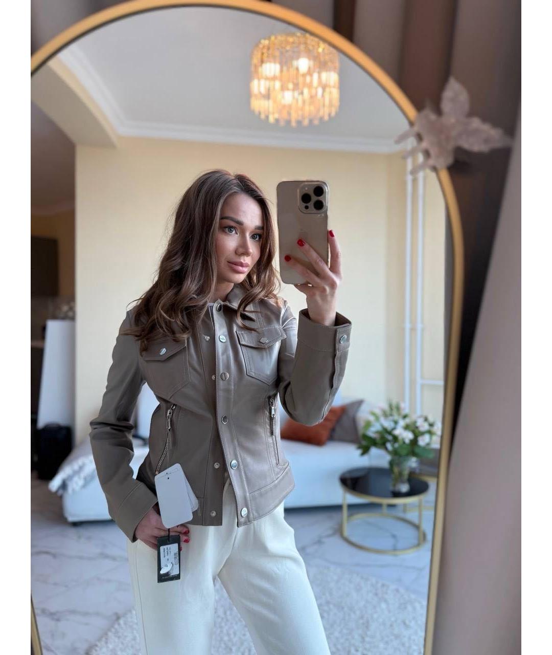 ELEVENTY Бежевая куртка, фото 5