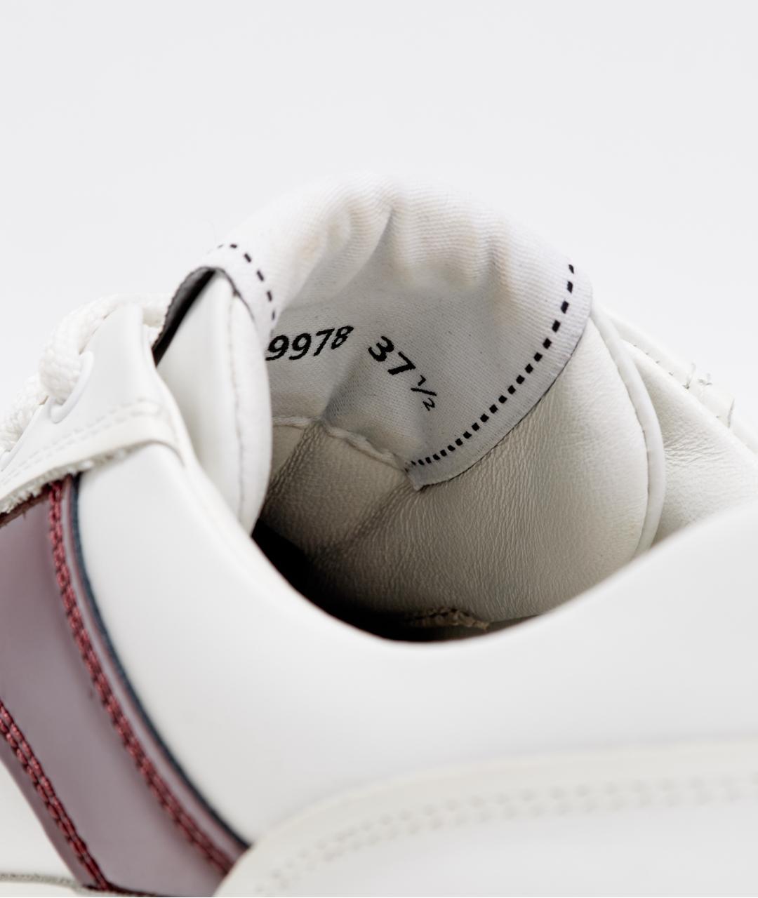 CHANEL Белые кожаные кеды, фото 4