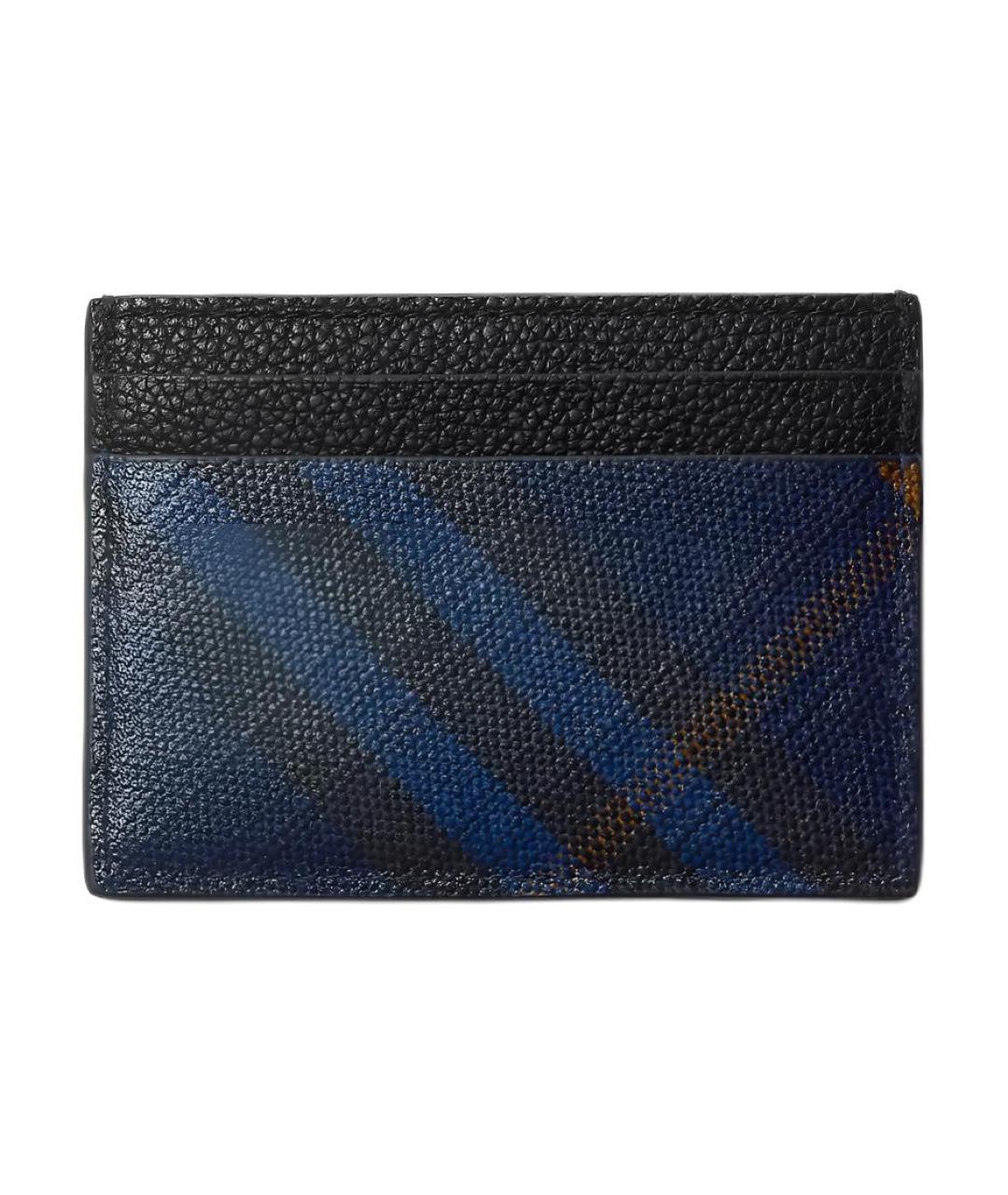 BURBERRY Синий кардхолдер, фото 1