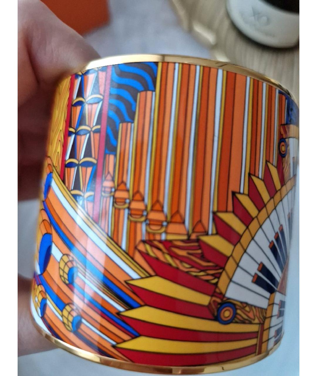 HERMES Мульти металлический браслет, фото 5