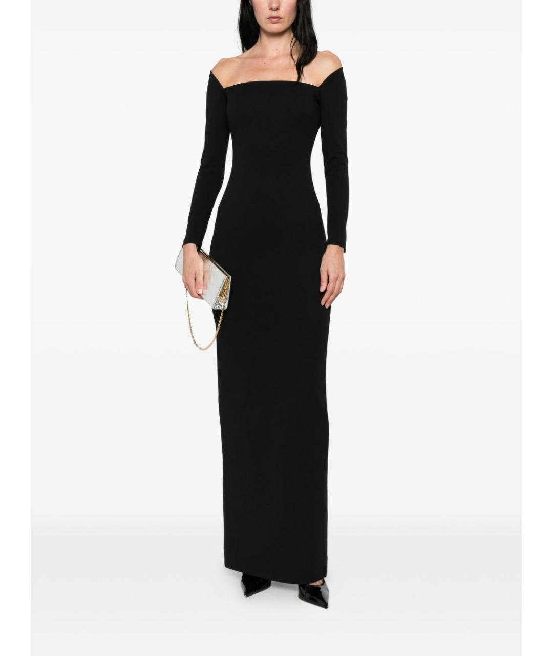 SOLACE LONDON Черное вечернее платье, фото 3