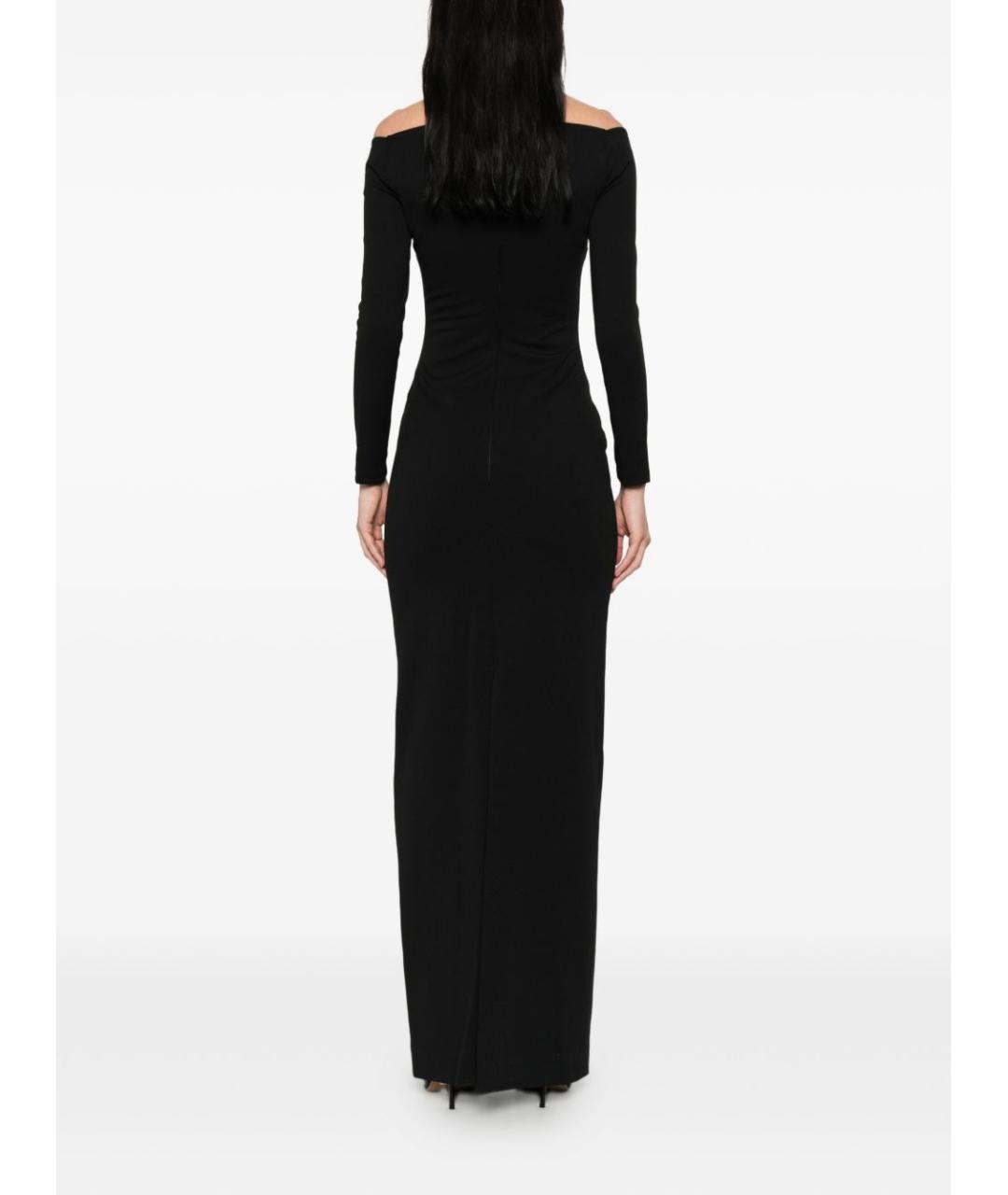 SOLACE LONDON Черное вечернее платье, фото 2