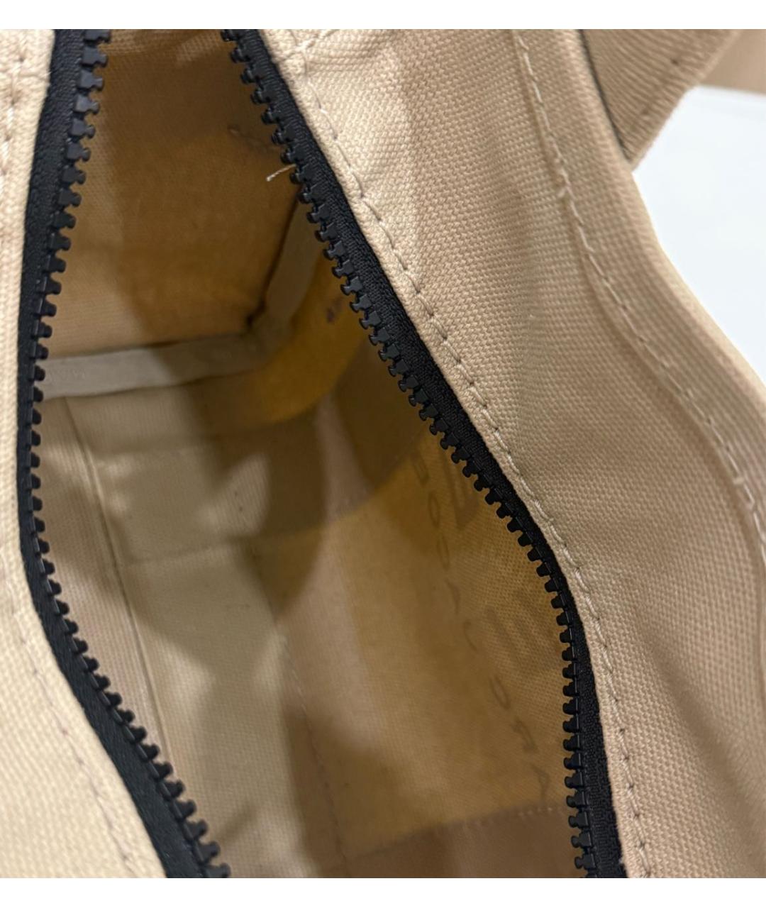 MARC JACOBS Бежевая тканевая сумка тоут, фото 6