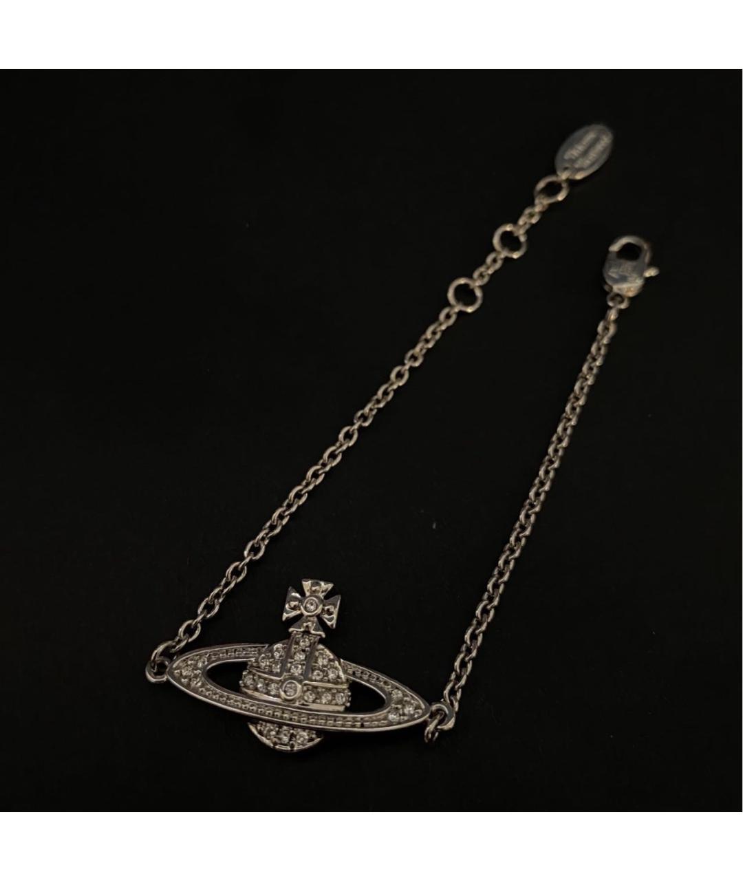 VIVIENNE WESTWOOD Серебрянный латунный браслет, фото 5