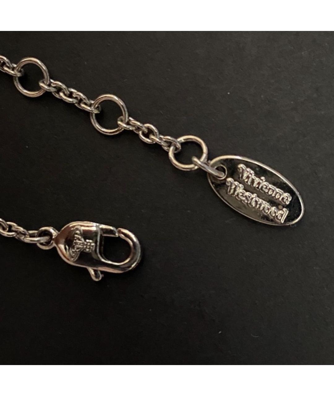 VIVIENNE WESTWOOD Серебрянный латунный браслет, фото 6