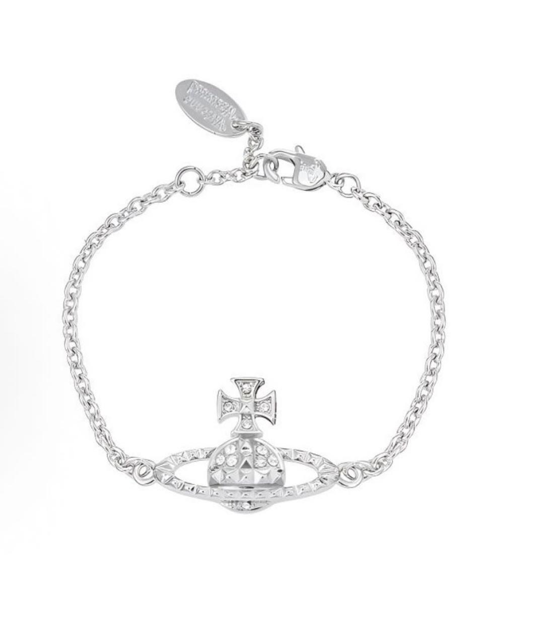 VIVIENNE WESTWOOD Серебрянный латунный браслет, фото 8