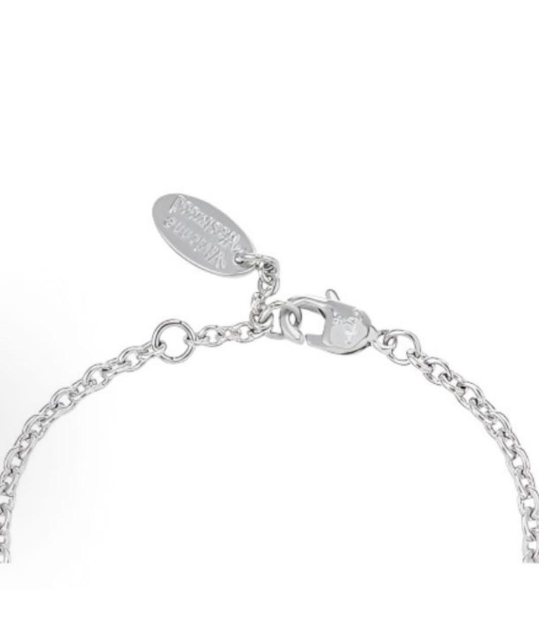 VIVIENNE WESTWOOD Серебрянный латунный браслет, фото 3