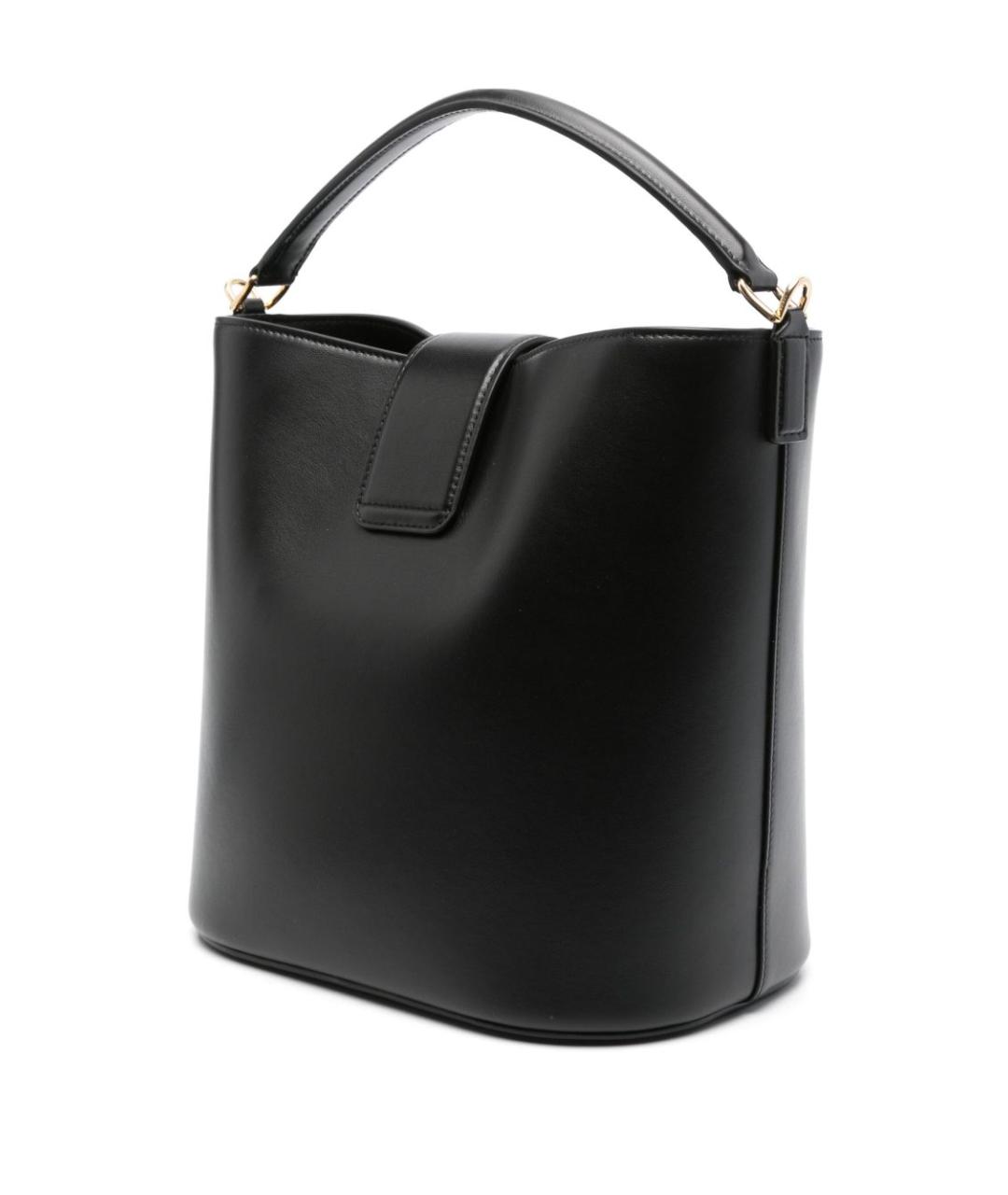 CELINE Черная кожаная сумка через плечо, фото 5