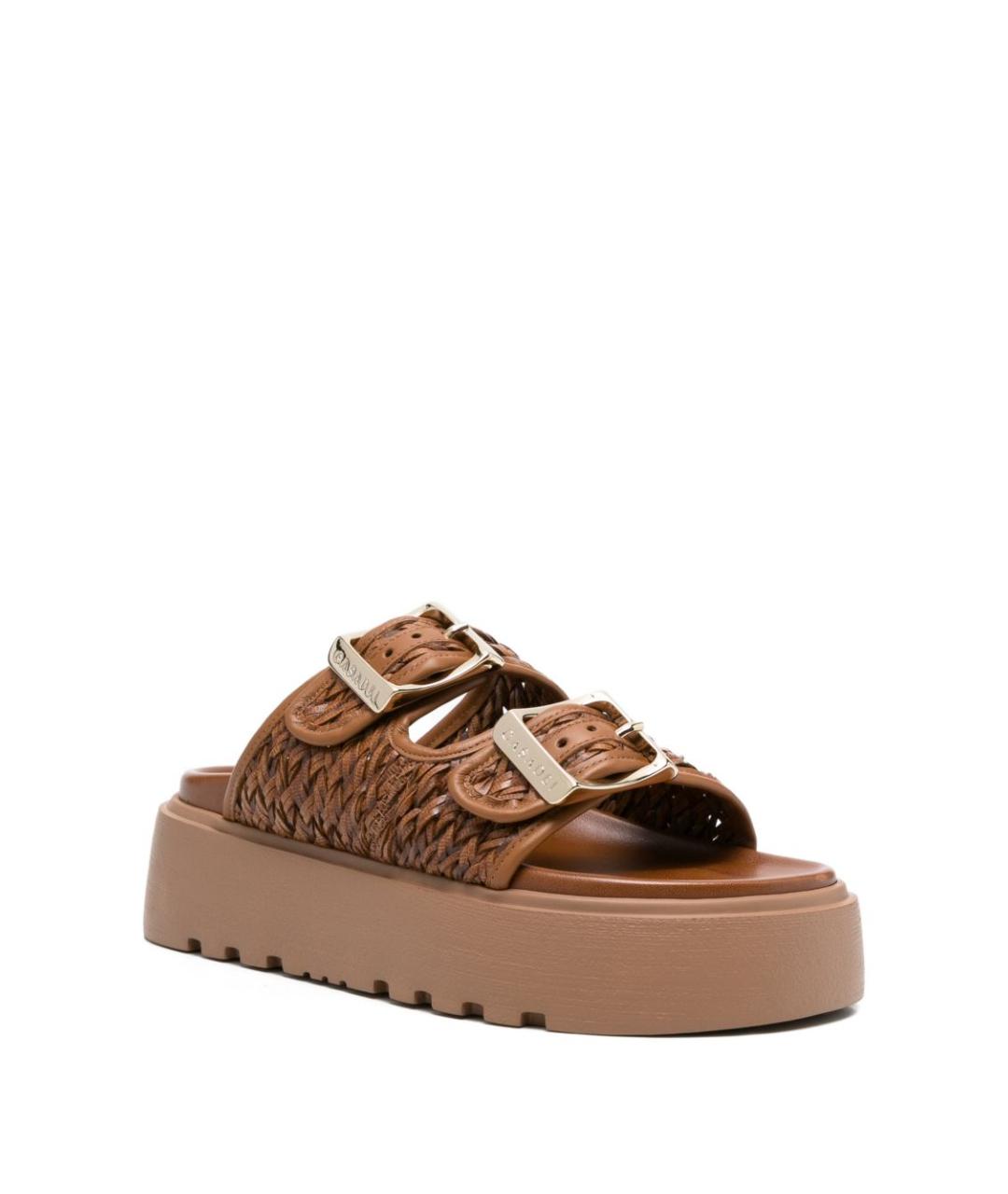 CASADEI Коричневые сандалии, фото 2