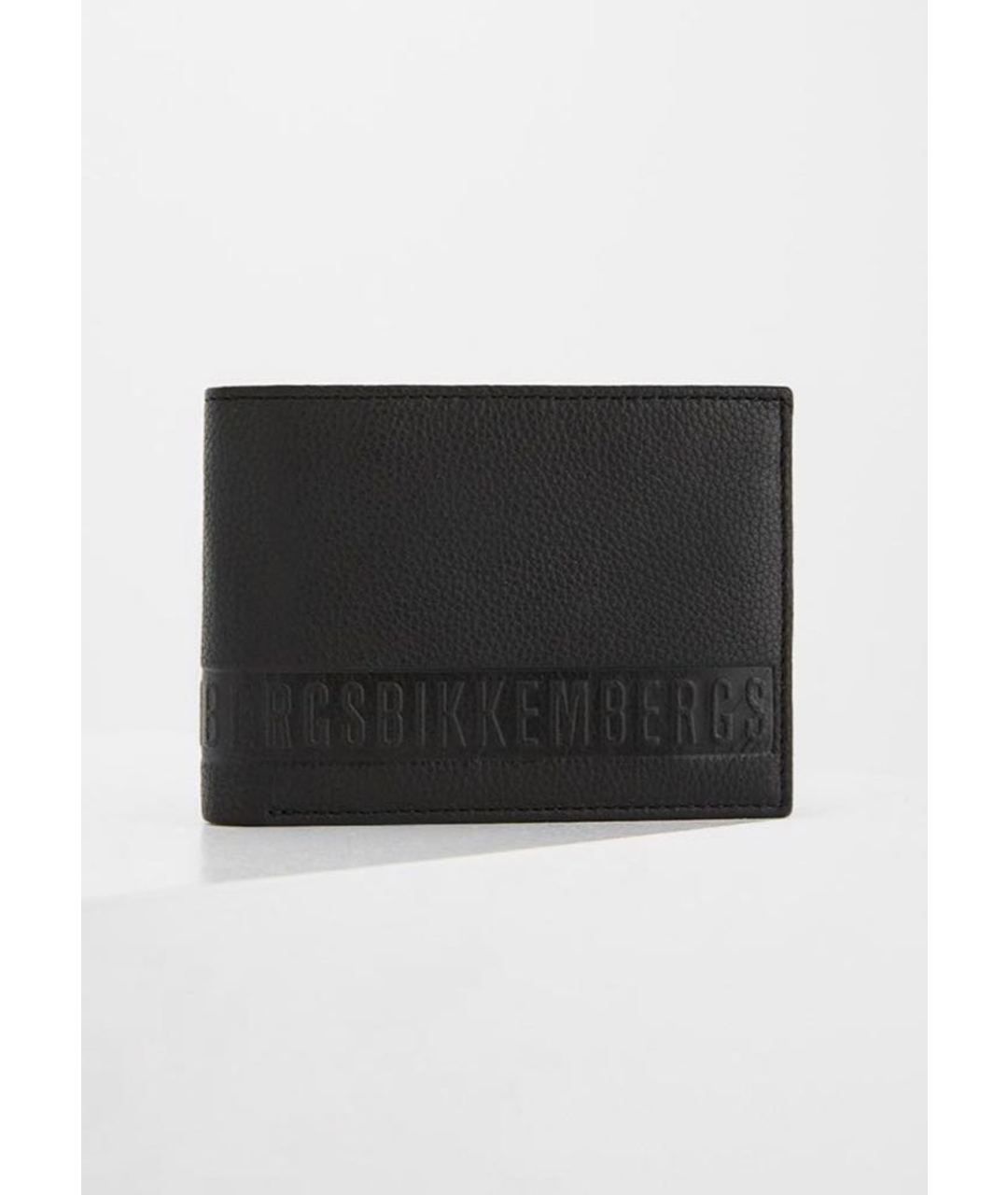 BIKKEMBERGS Черный кожаный кошелек, фото 9
