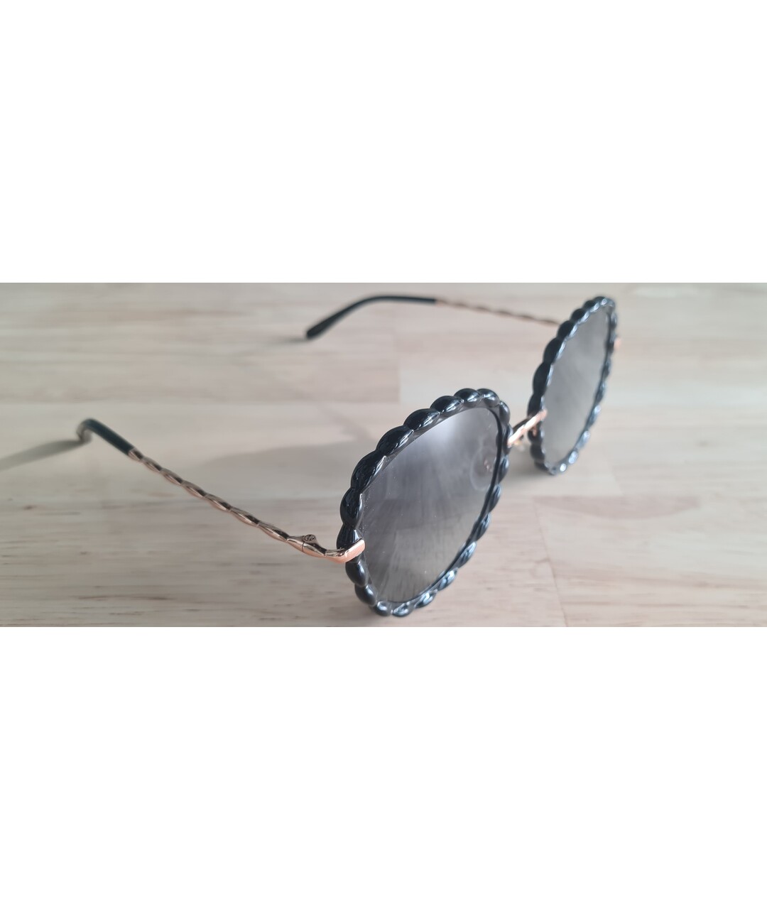 ELIE SAAB Мульти металлические солнцезащитные очки, фото 2