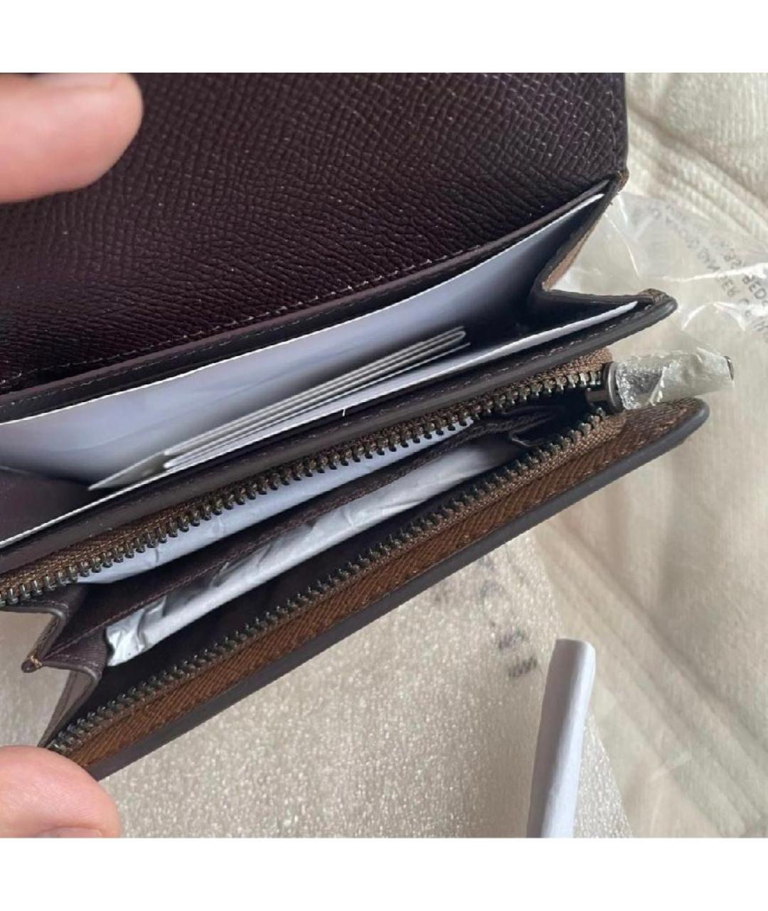 COACH Мульти кожаный кошелек, фото 4