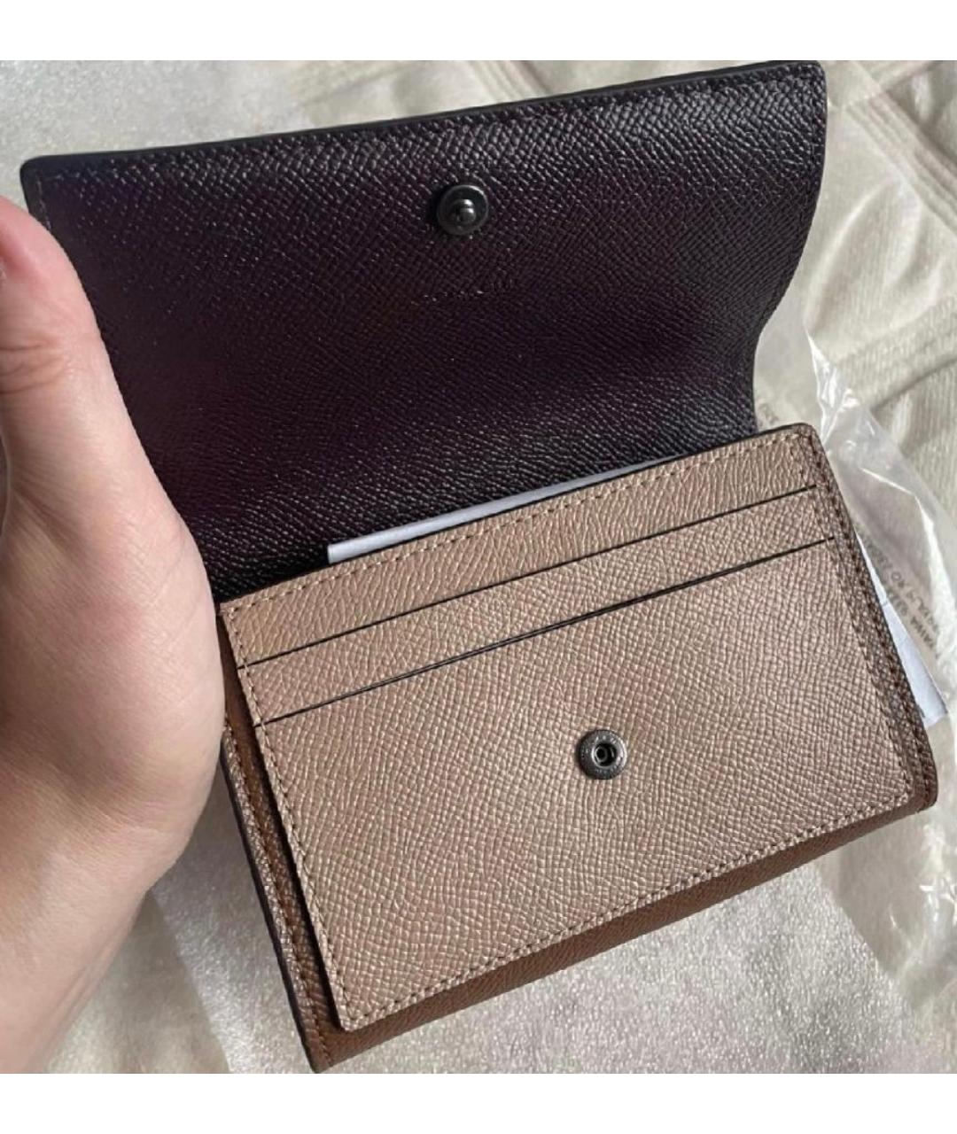 COACH Мульти кожаный кошелек, фото 7