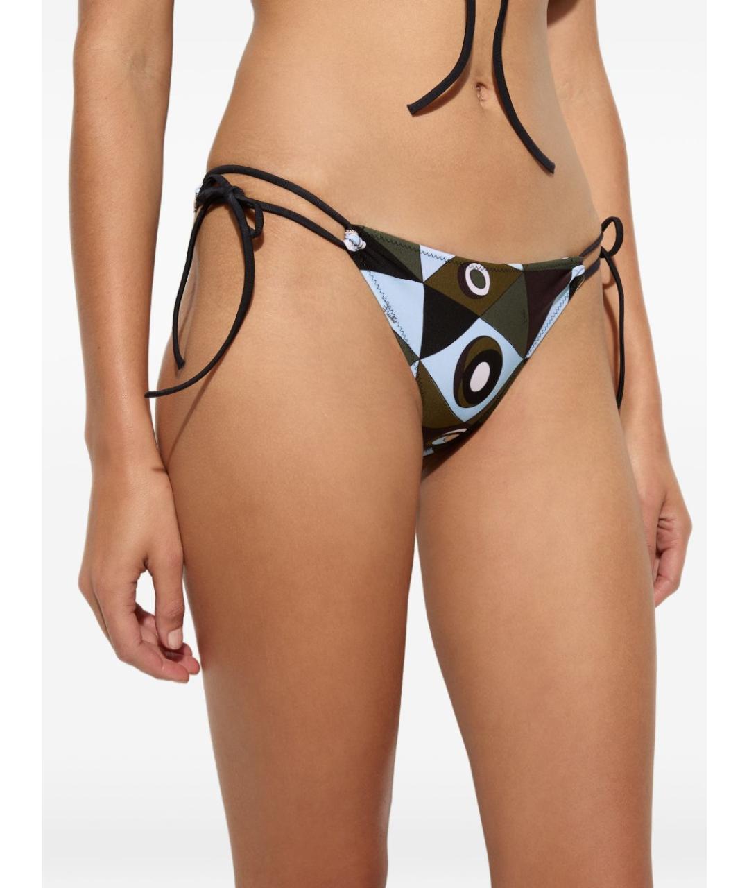 PUCCI Синий полиамидовый купальник, фото 5