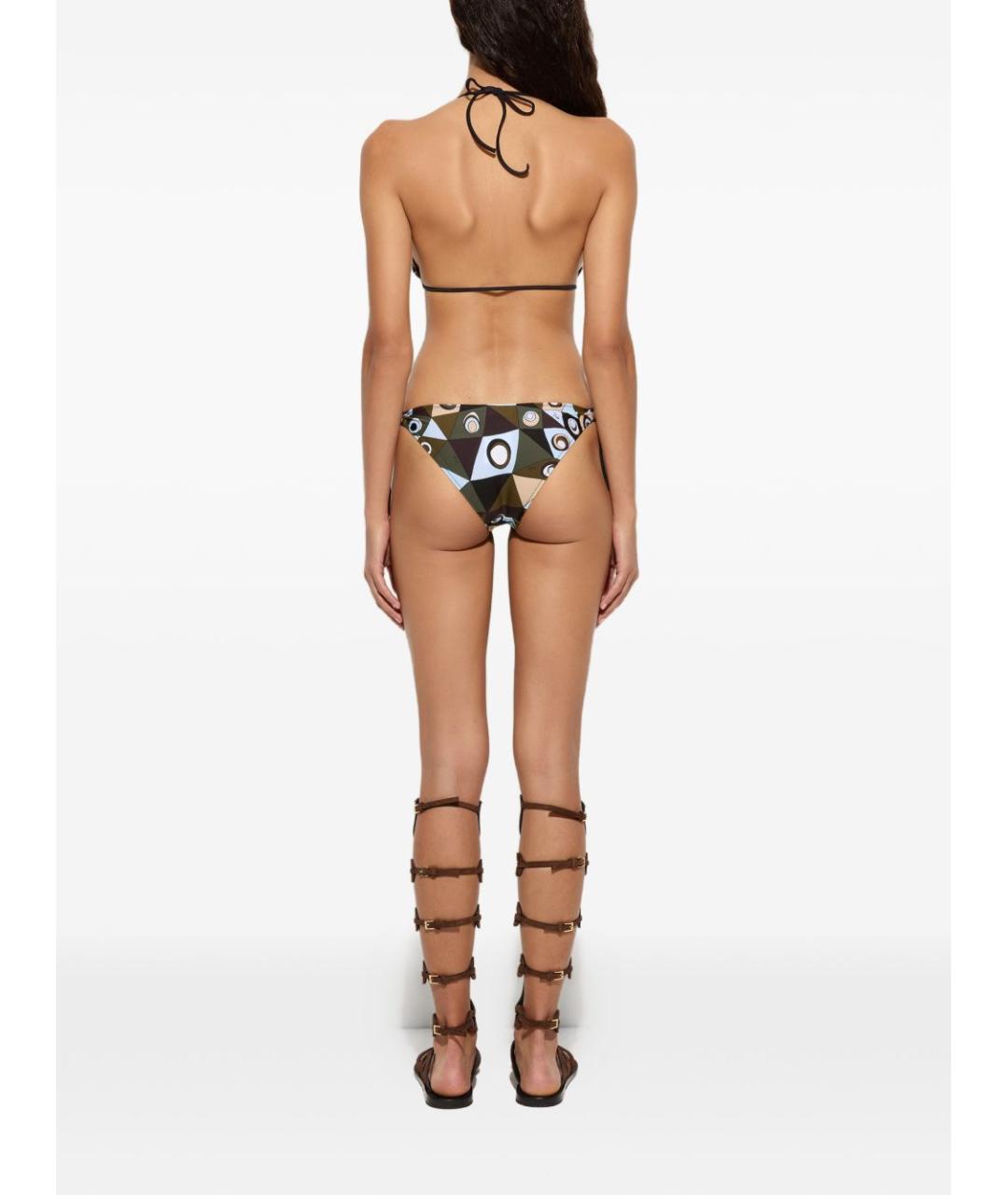 PUCCI Синий полиамидовый купальник, фото 4