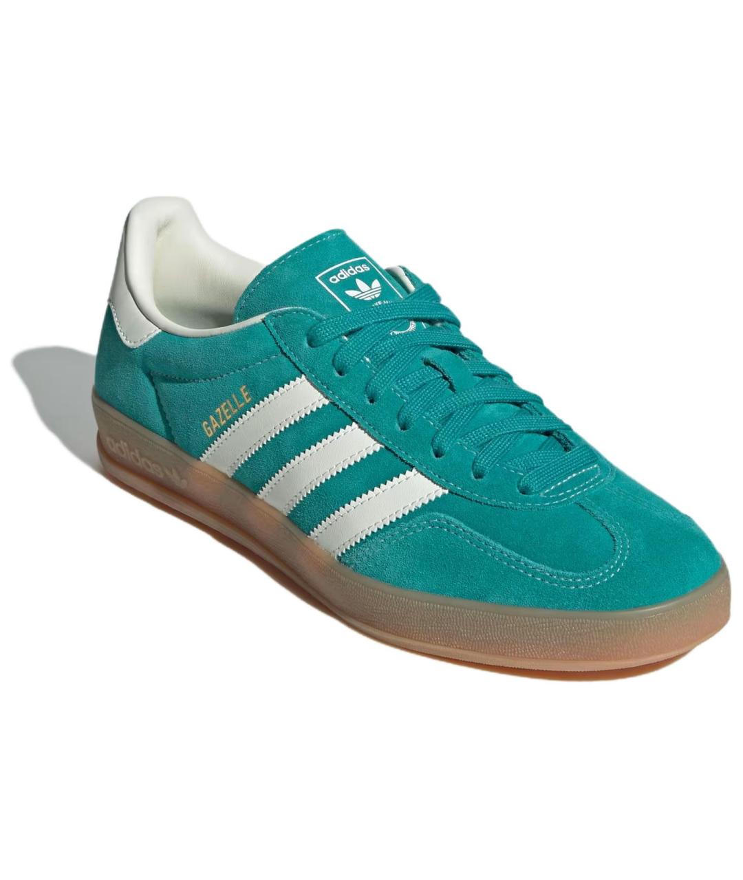 ADIDAS Бирюзовые низкие кроссовки / кеды, фото 3