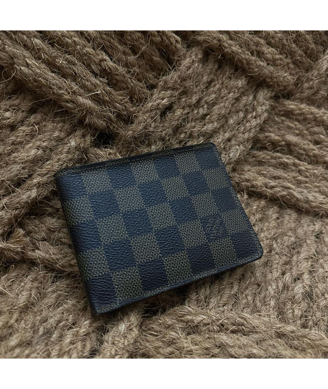 LOUIS VUITTON Коричневый кошелек, фото 3