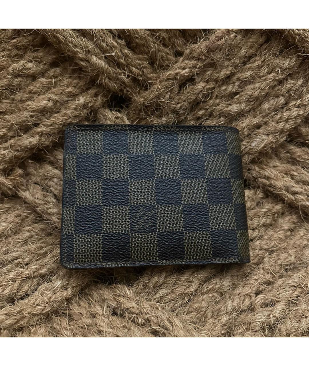 LOUIS VUITTON Коричневый кошелек, фото 2