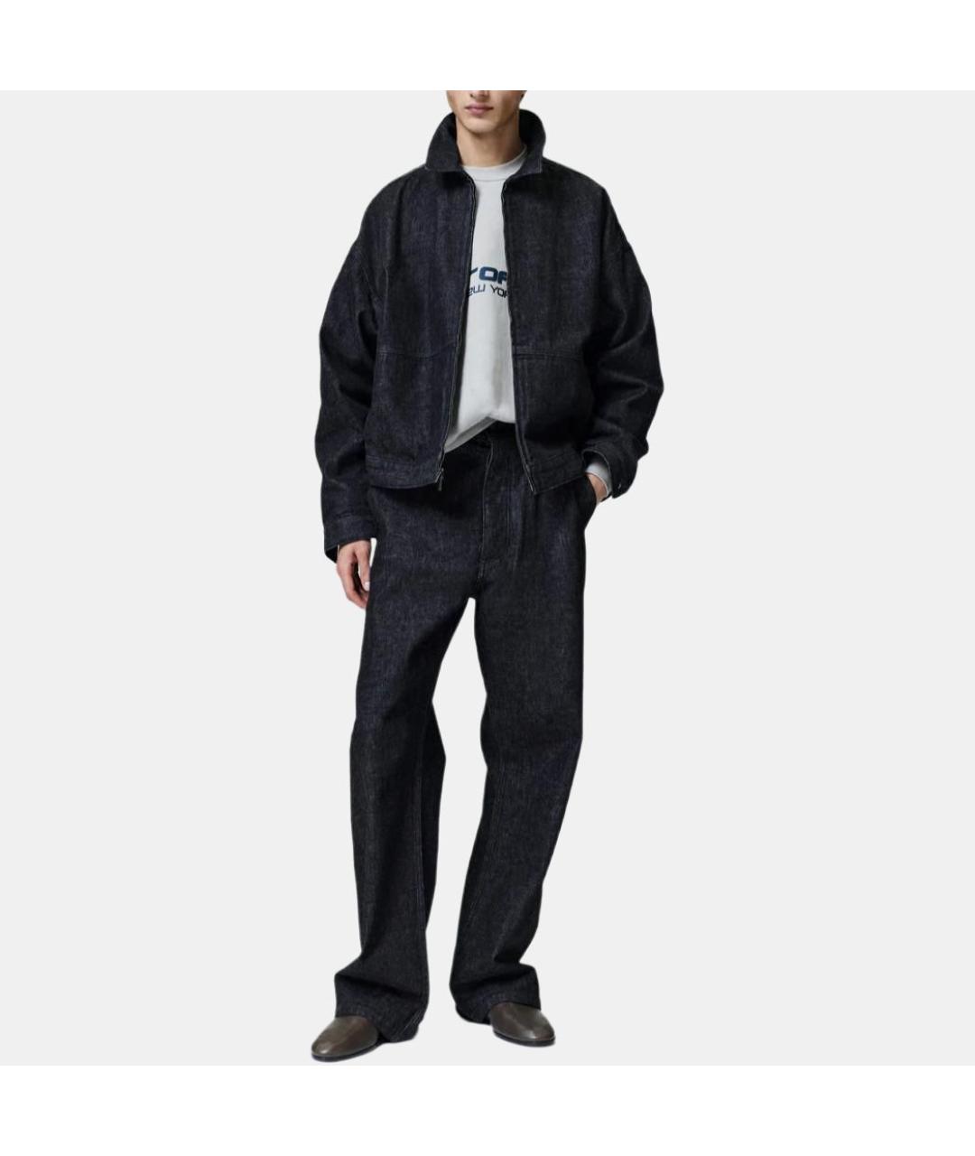 FEAR OF GOD ESSENTIALS Черная деним куртка, фото 3