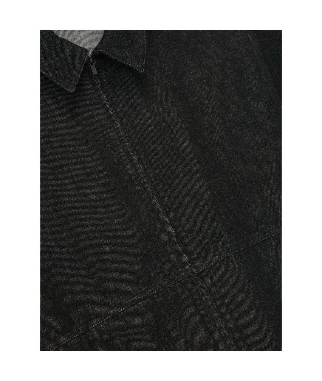 FEAR OF GOD ESSENTIALS Черная деним куртка, фото 5