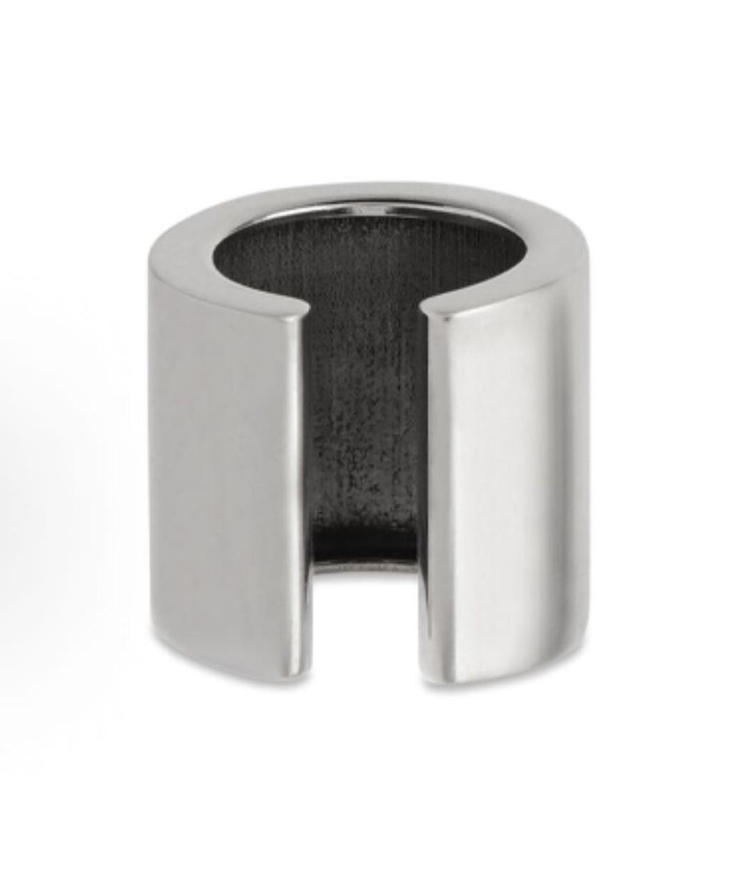 BALENCIAGA Серебряные латунные клипсы, фото 3