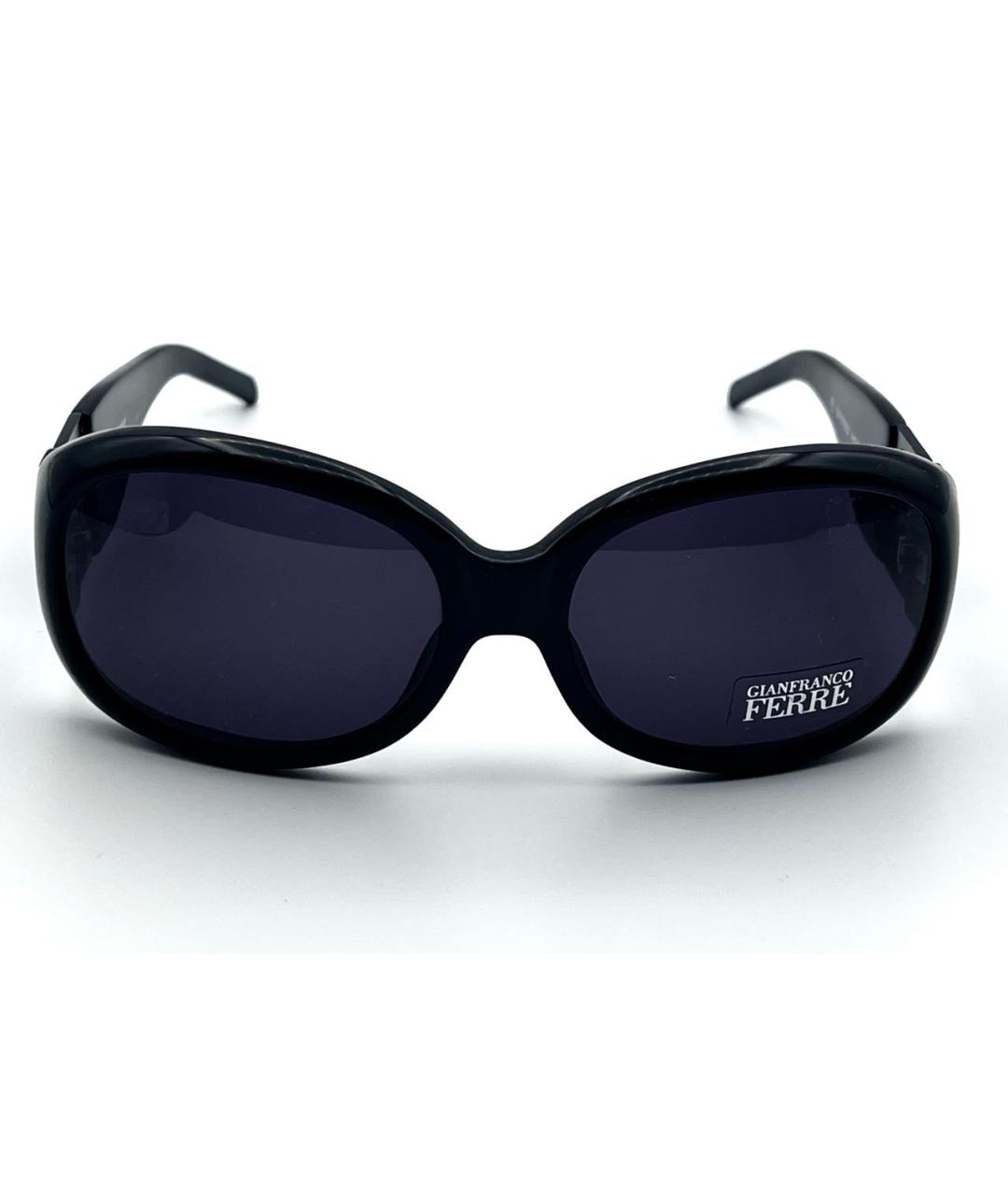 ALBERTA FERRETTI Черные пластиковые солнцезащитные очки, фото 4