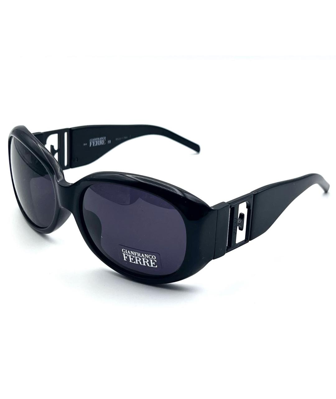 ALBERTA FERRETTI Черные пластиковые солнцезащитные очки, фото 2