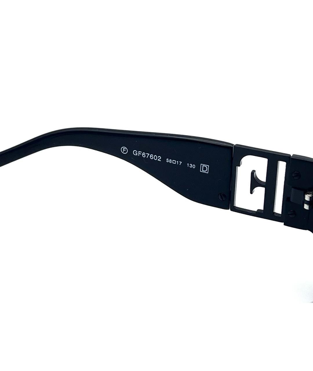 ALBERTA FERRETTI Черные пластиковые солнцезащитные очки, фото 7