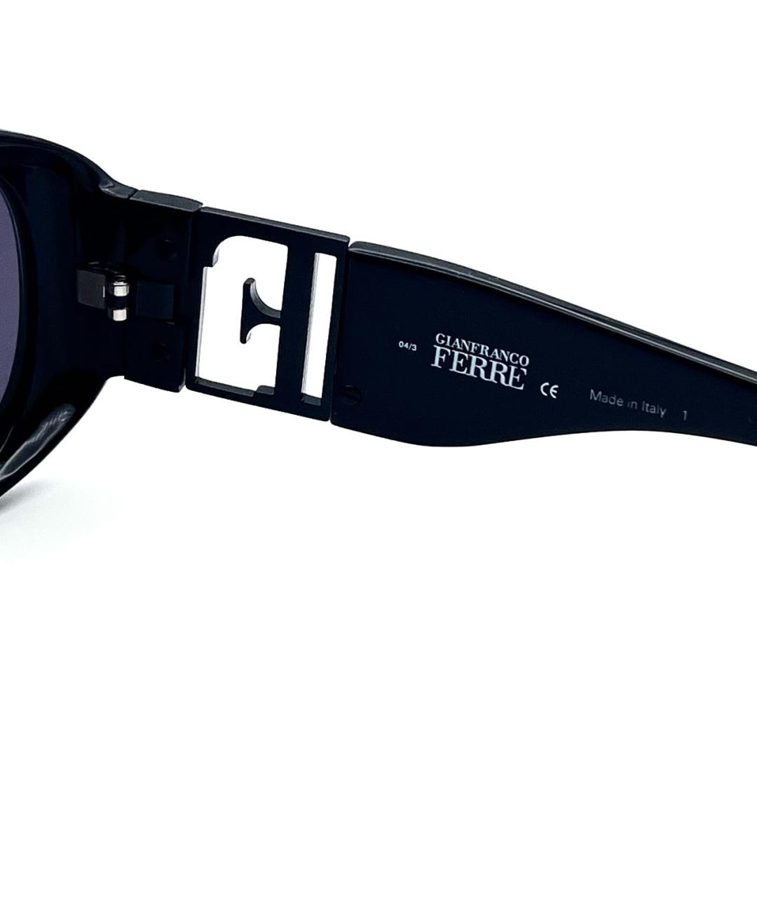 ALBERTA FERRETTI Черные пластиковые солнцезащитные очки, фото 8