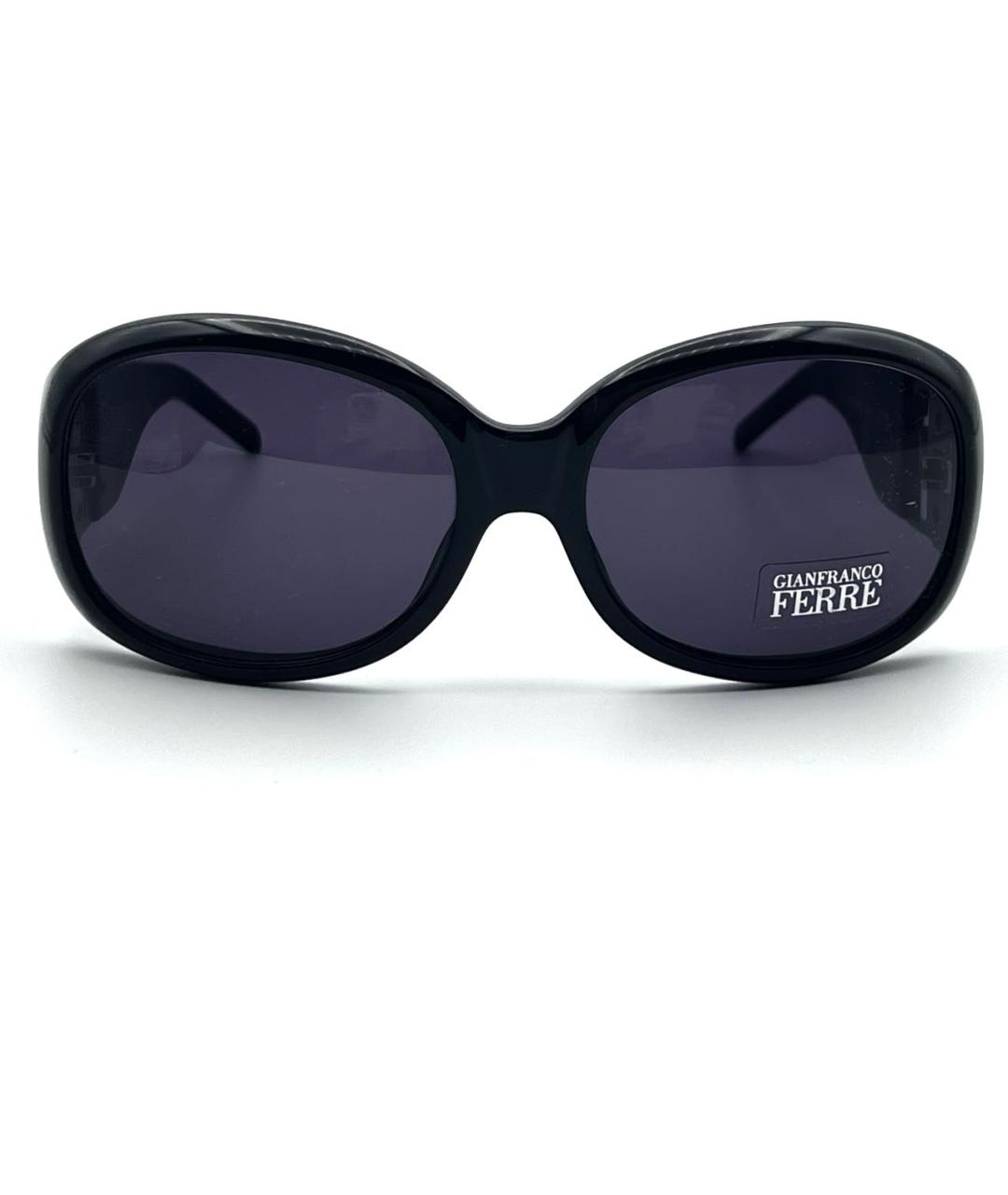 ALBERTA FERRETTI Черные пластиковые солнцезащитные очки, фото 9