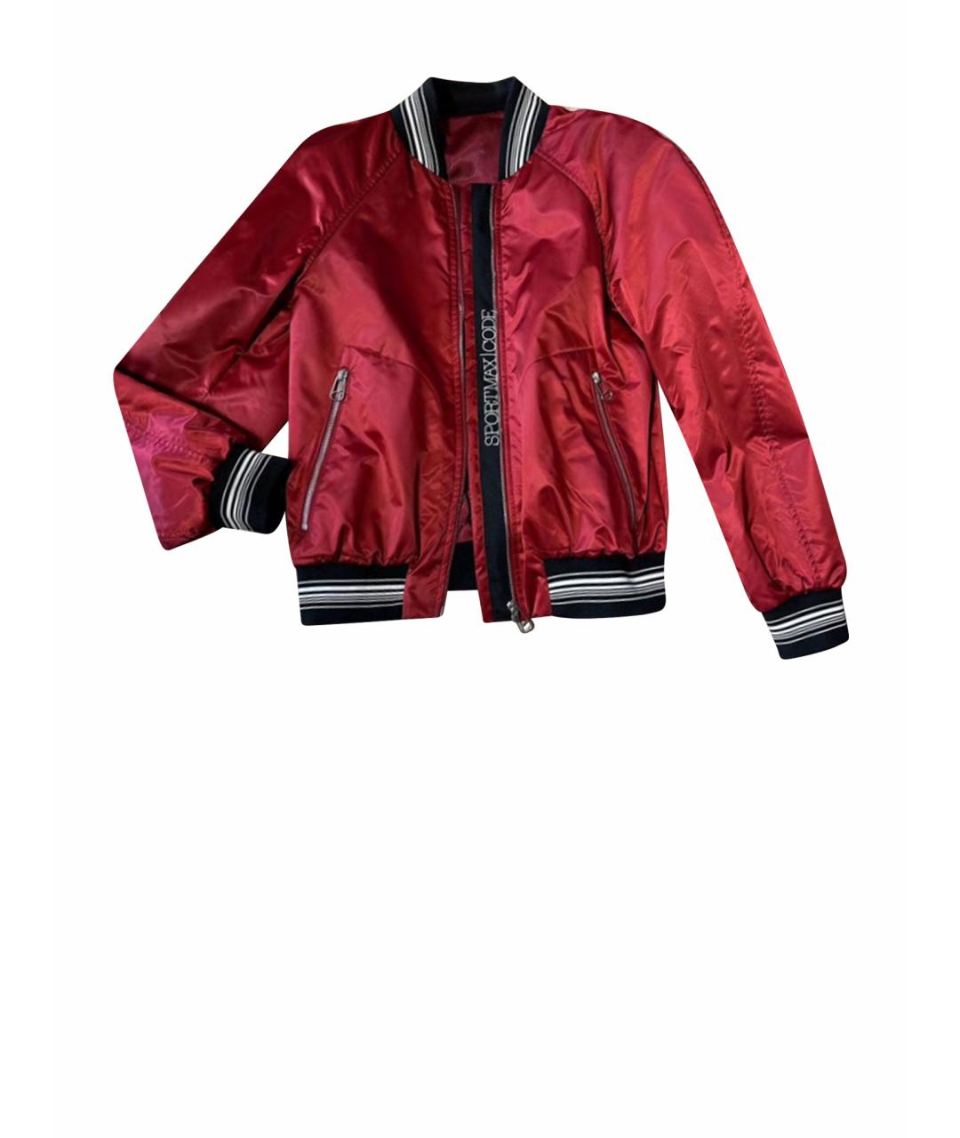 SPORT MAX CODE Красная полиэстеровая куртка, фото 1