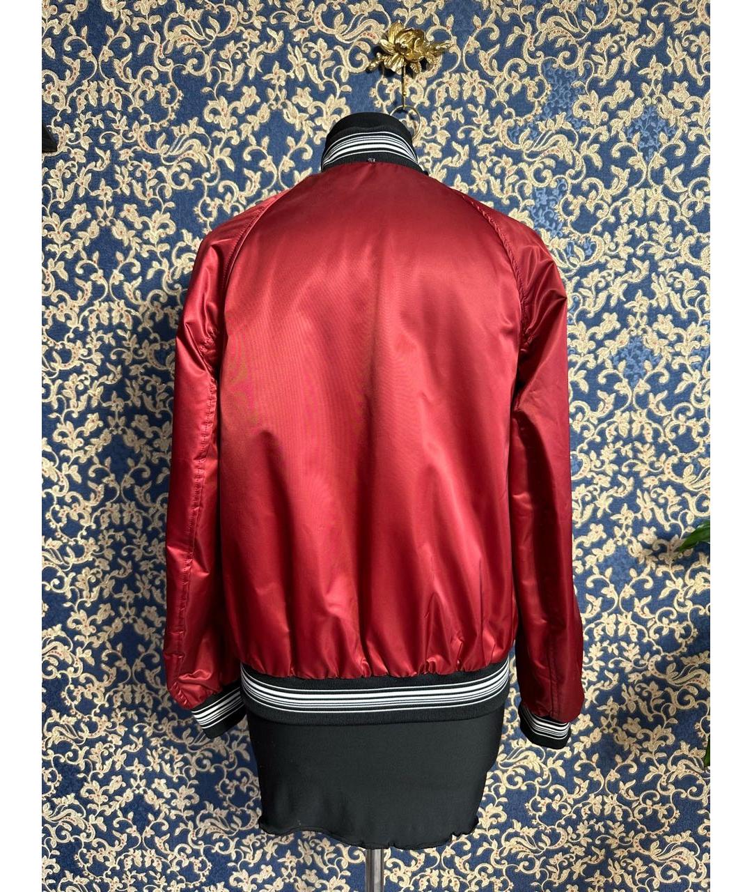 SPORT MAX CODE Красная полиэстеровая куртка, фото 2