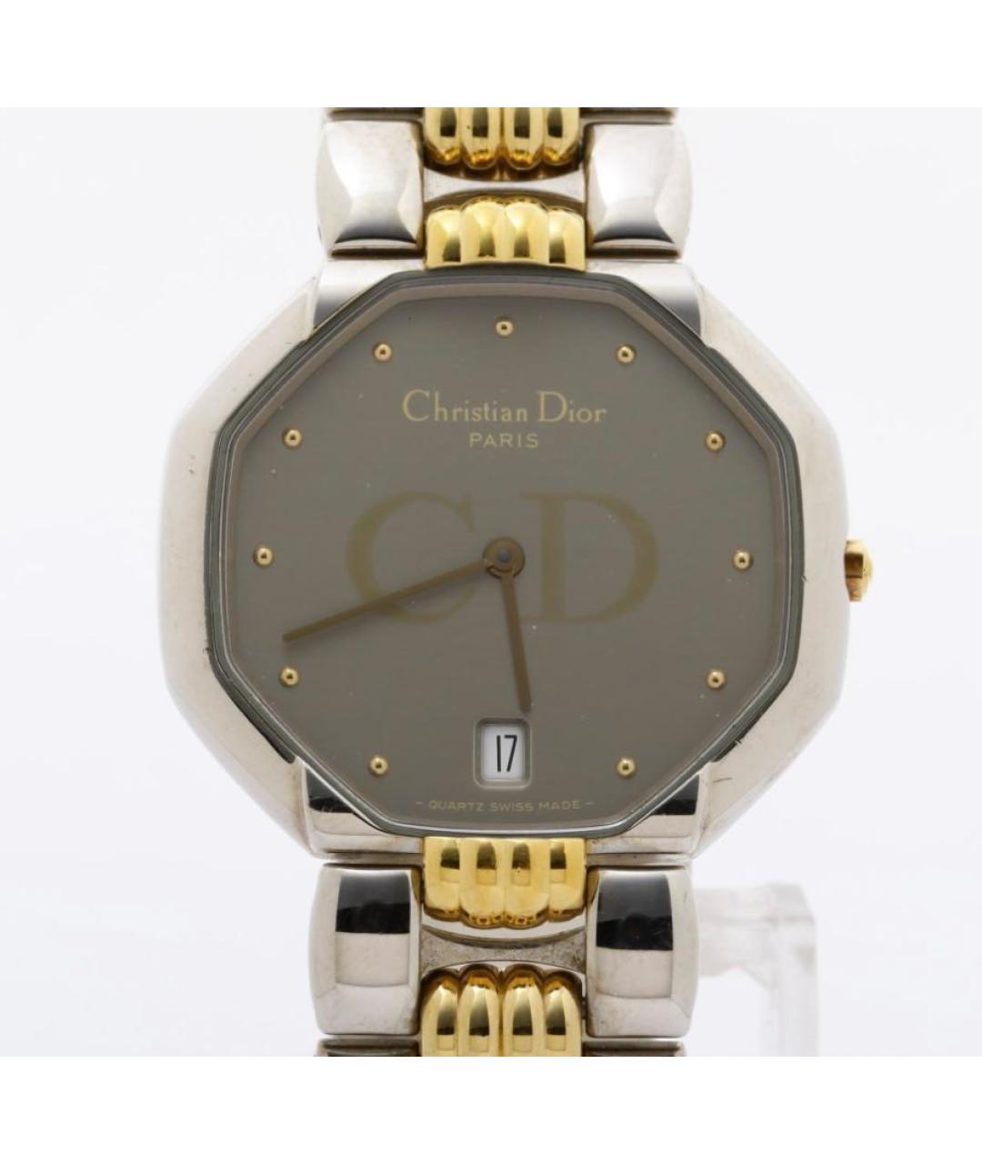 CHRISTIAN DIOR Серые стальные часы, фото 2