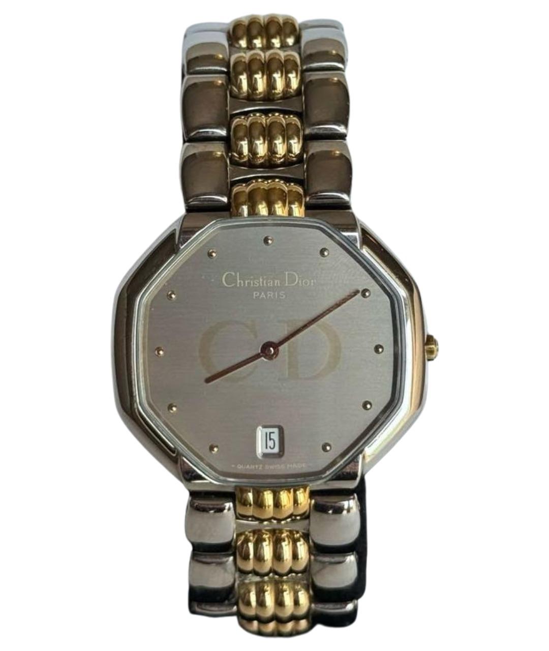 CHRISTIAN DIOR Серые стальные часы, фото 1