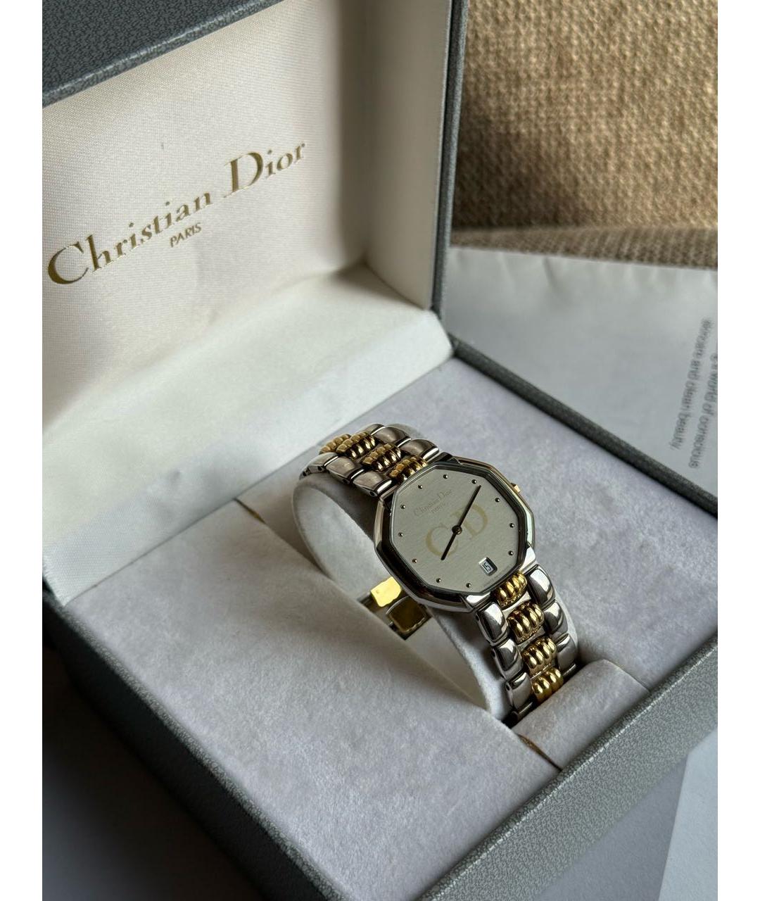 CHRISTIAN DIOR Серые стальные часы, фото 7