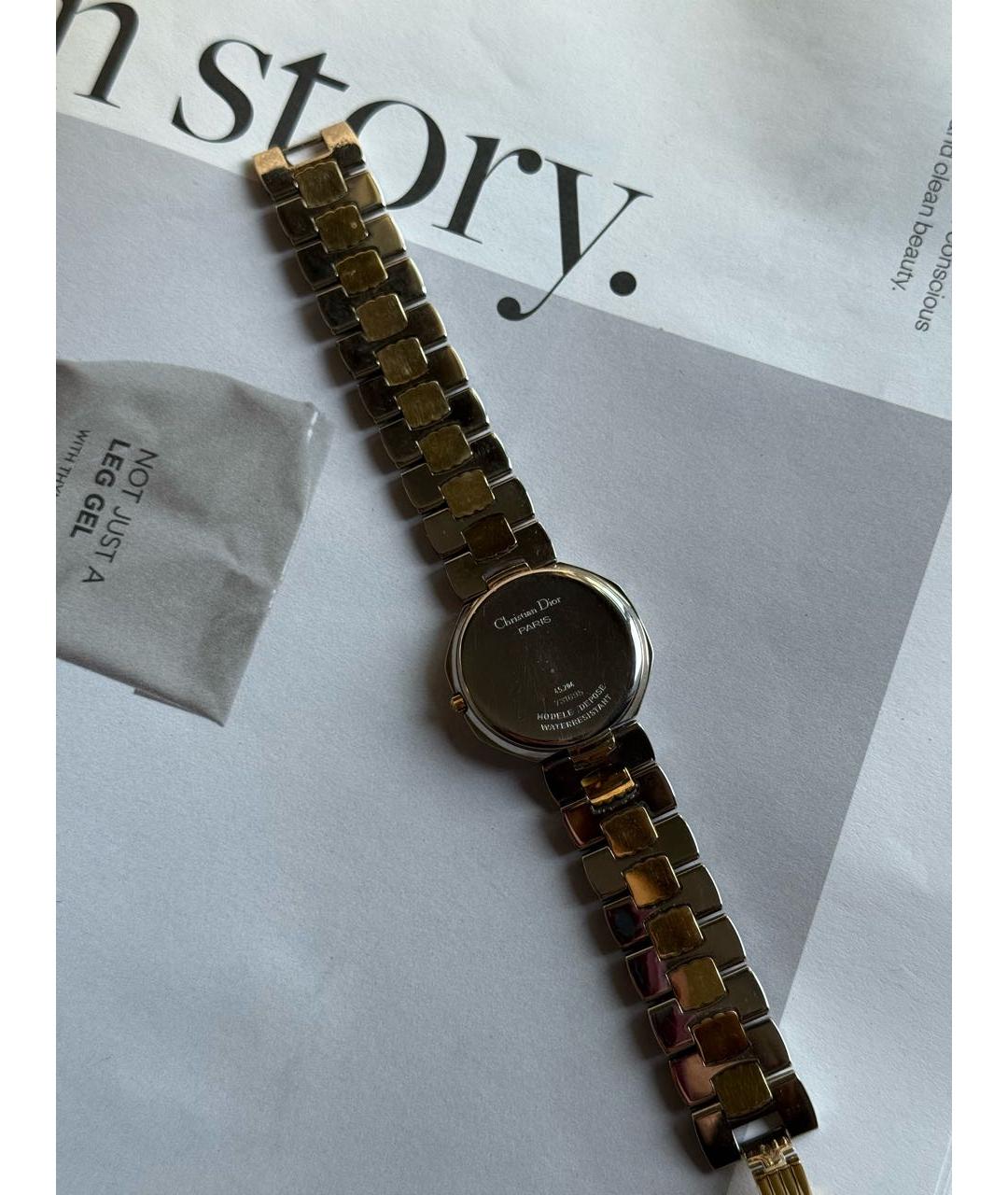 CHRISTIAN DIOR Серые стальные часы, фото 3