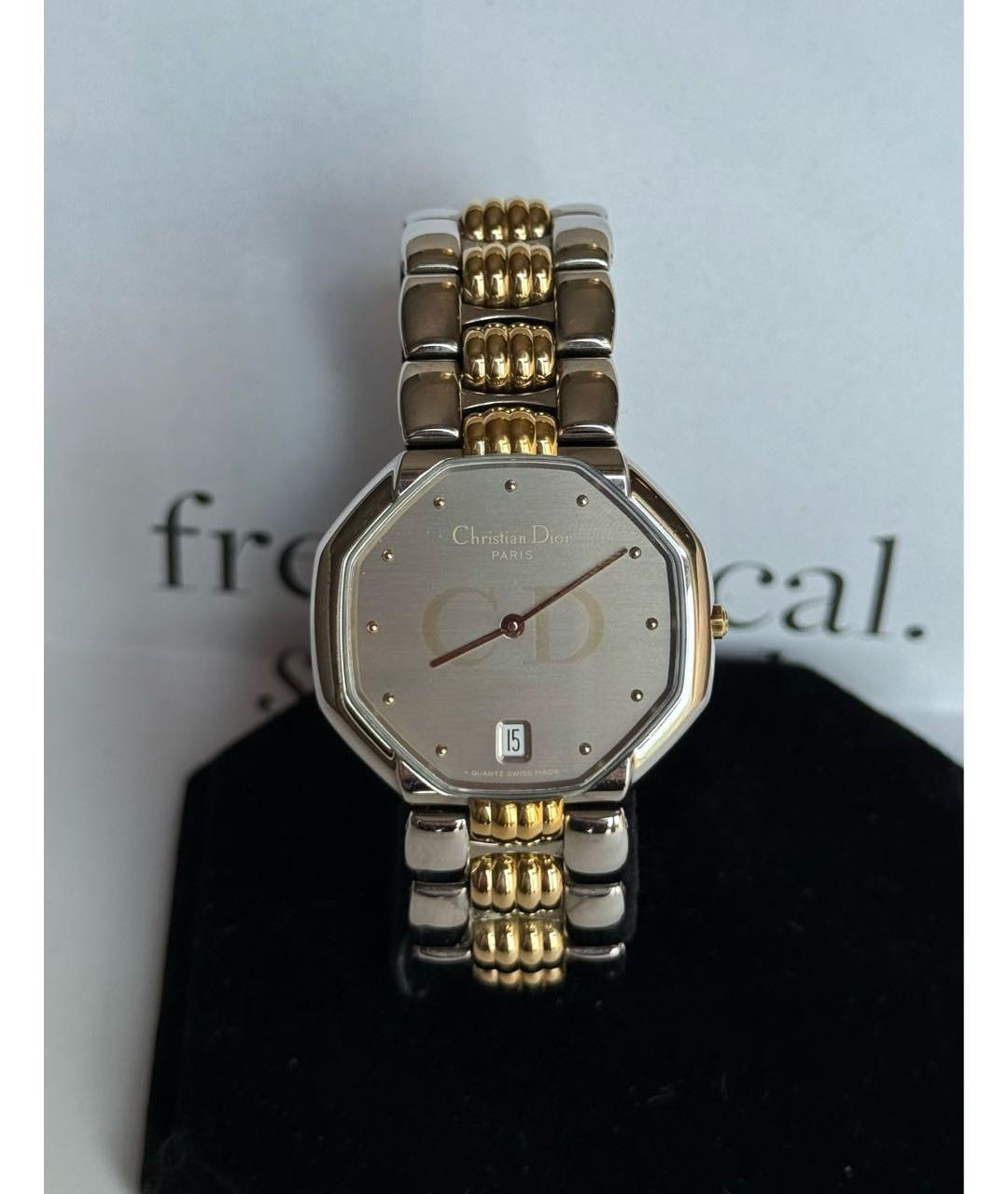 CHRISTIAN DIOR Серые стальные часы, фото 9